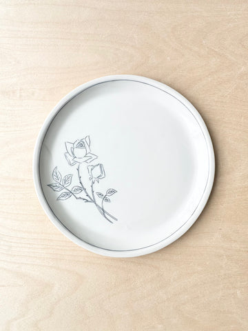 Rose Dinner Plate