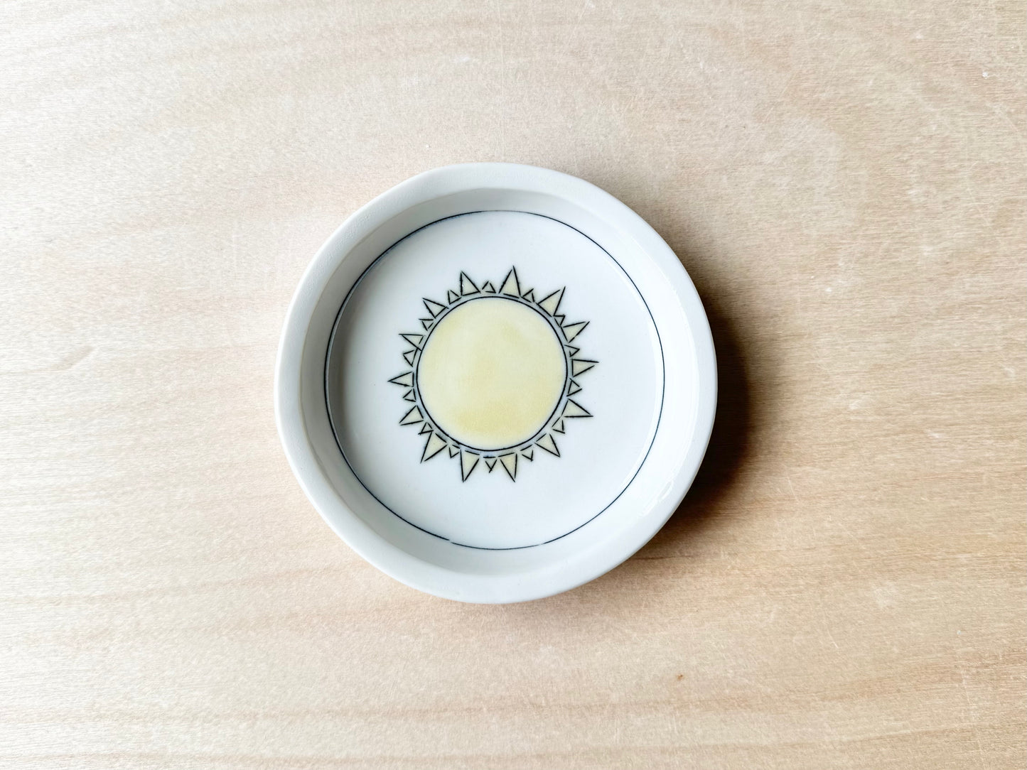 Sun Teeny Round Dish