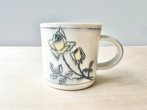 Rose mug (12 oz)