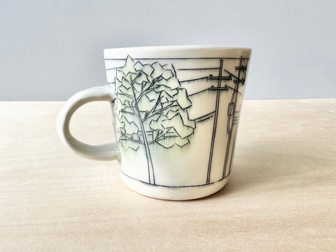 Trees & Powerlines Mug (16 oz)