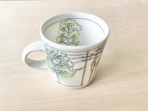 Trees & Powerlines Mug (16 oz)