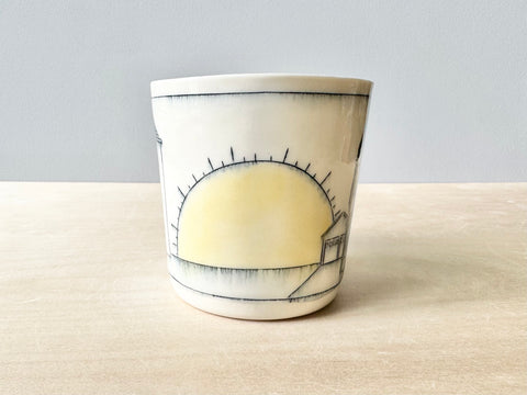 Home w/Sun & Garage Mug (16 oz)