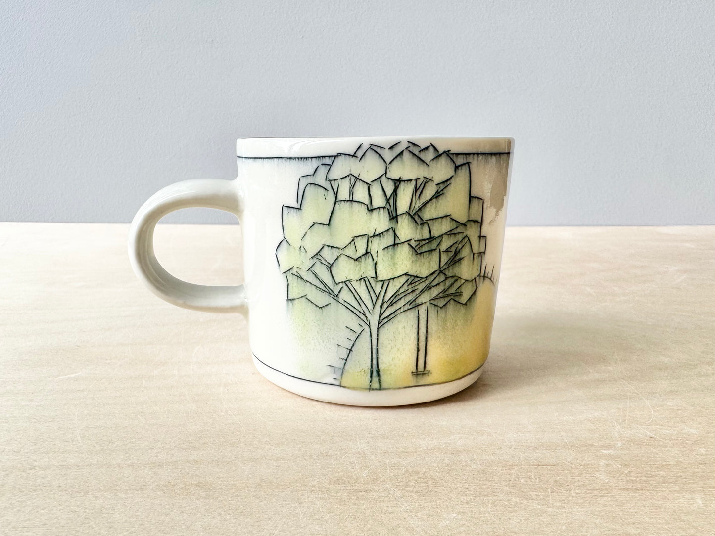 Clothesline, Sunshine, & Tree Swing Mug (8 oz)