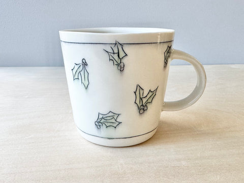 Holly Mug (16 oz)
