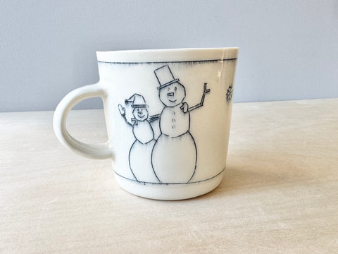 Snowman Family Mug (16 oz)