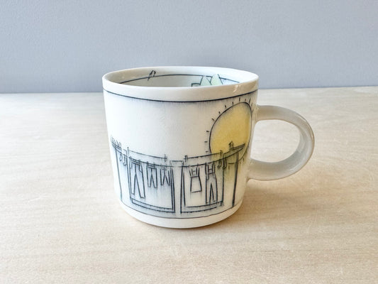 Small Clothesline Mug (12 oz)