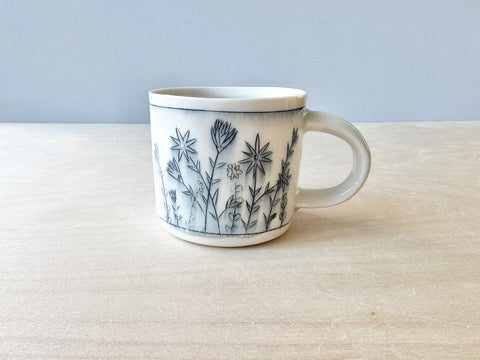 Flowers Mug (8 oz)