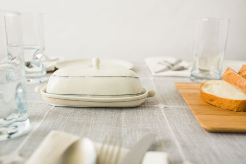 Simple Line Butter Dish