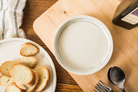 Simple Line Dip Dish